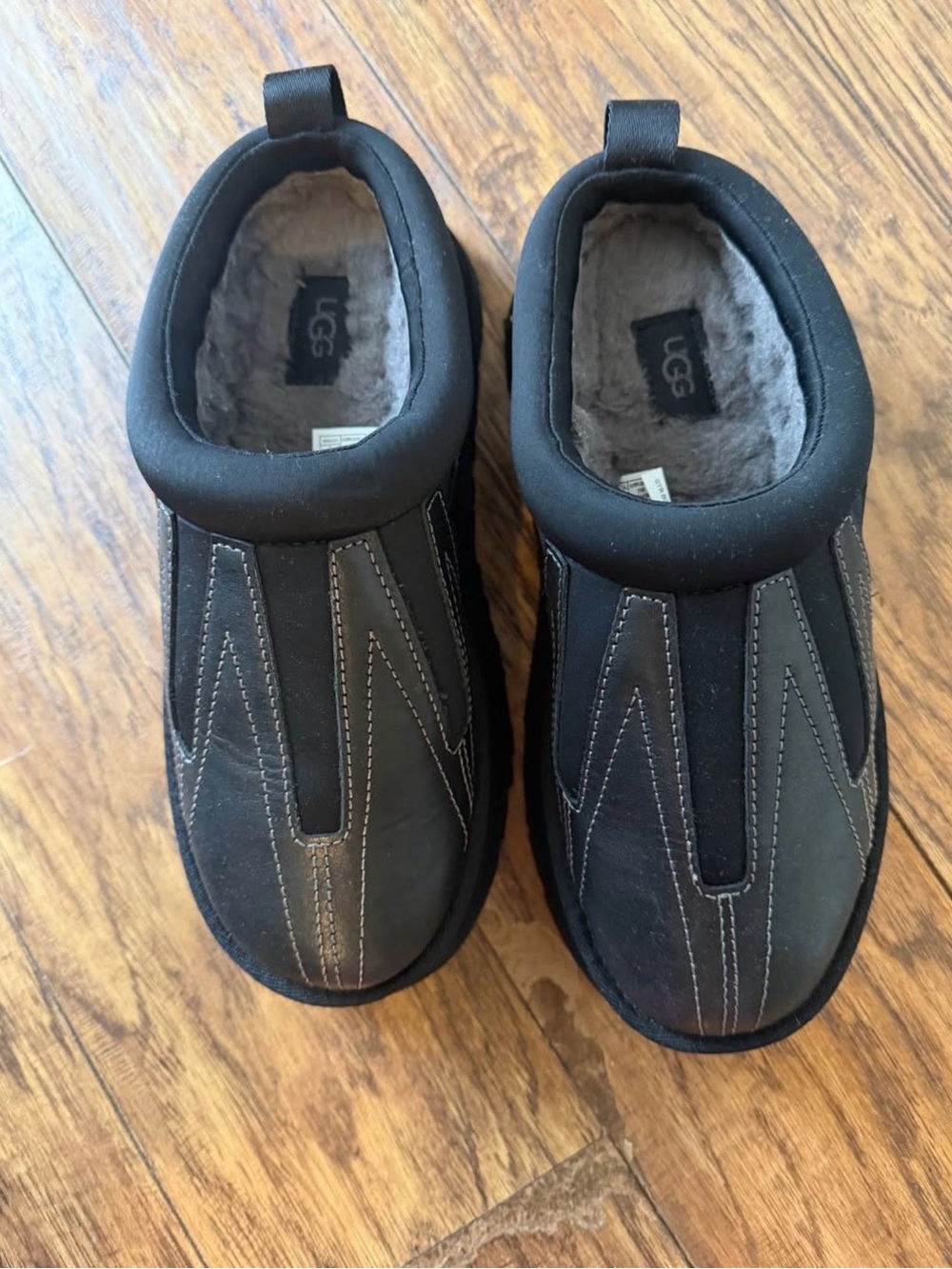 UGG women’s  Black Slip-On Shearling Lined Shoes